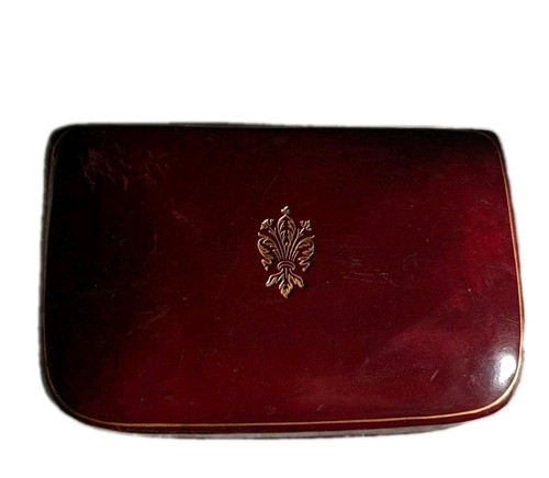 Portagioie vintage vera pelle