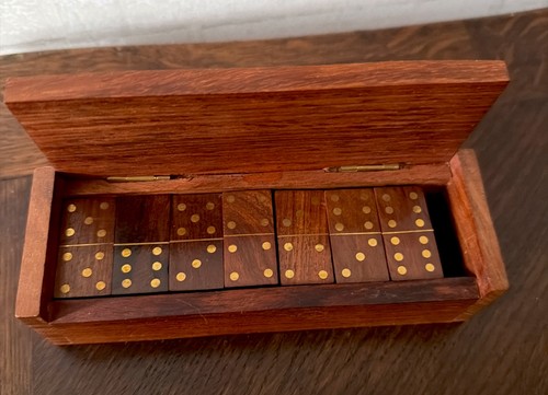 Set domino vintage legno - domino, in