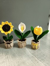 Calla vasetto all uncinetto - ,