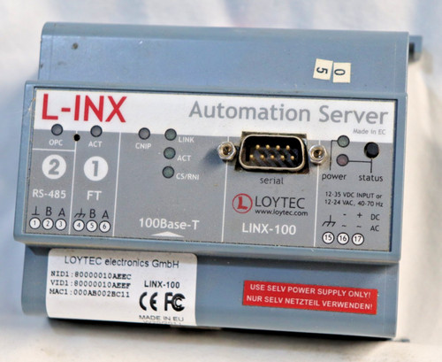 Linx 100 loytec electronics - linx-100,