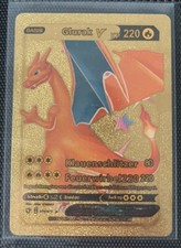 Carta pokémon glurak - glurak, v