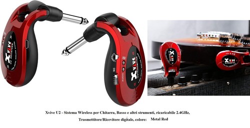 Xvive metal red - metal,
