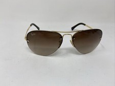 RAY BAN AVIATOR HALF RIMLESS