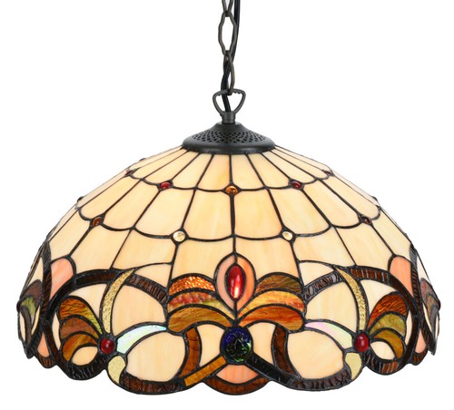 Plafoniera stile tiffany 16 - stile, -16