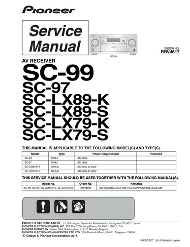 Manuale servizio - servizio,