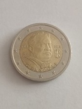 Moneta 2 Euro commemorativa G PASCOLI 2012 
