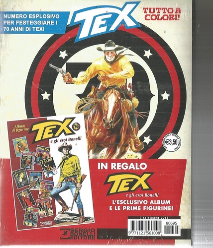 Tex 695 blisterato con album - 695,