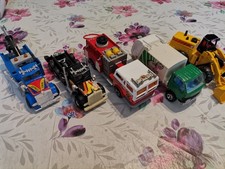 LOTTO 5 MAJORETTE DIVERSE TRUCK CAMION DIVERSI OLD COLLECTION VINTAGE MODELLINI 