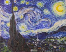 Starry night van - night,