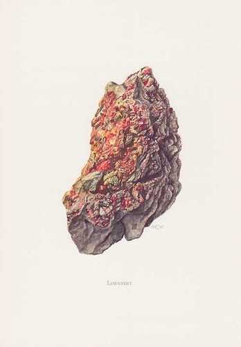 Lorandit stampa colori - a,