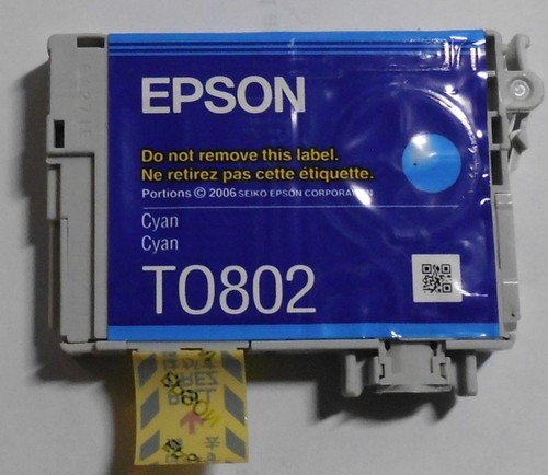 Epson t0802 inchiostro ciano - inchiostro,