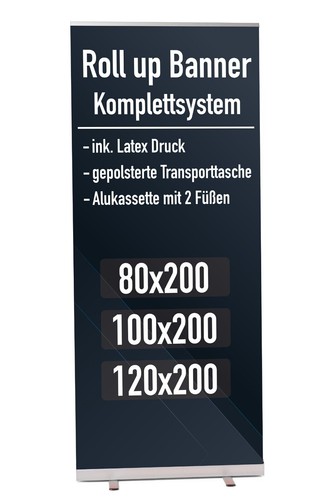 Banner display roll incl - roll,