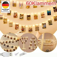 12M 120LED Foto Clip Catena