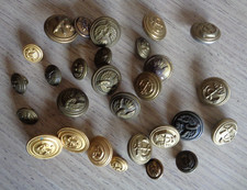 LOTTO BOTTONI SECONDA GUERRA MONDIALE WW2 - ITALIANI E TEDESCHI