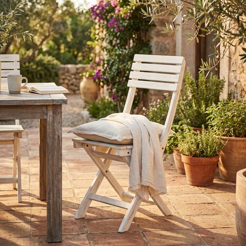 Sedia giardino pieghevole - sedia,
