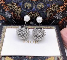 Orecchini perle rotonde gabbia