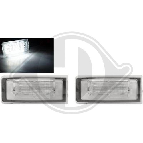 Luce targa led diederichs - targa,