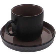  Servizio Tazzine Caffe Con Piattino Vintage Tazza D'acqua Ceramica
