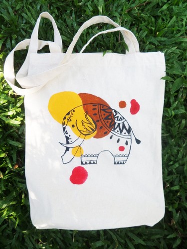 Borsa tote bag - borsa, dipinta