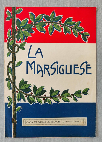 Spartito marsigliese inizi - la,