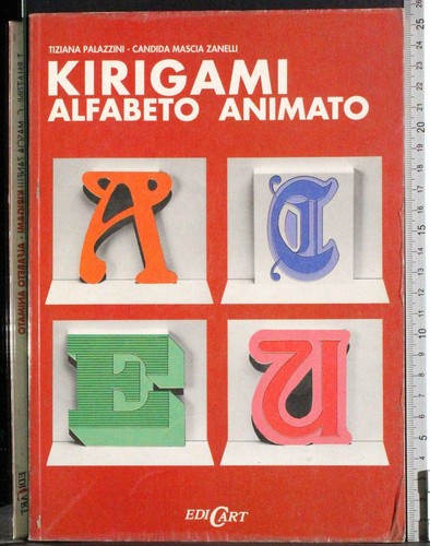 Kirigami alfabeto animato - alfabeto,