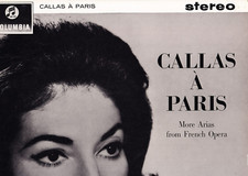 SAX 2503 B/S ED1 UK - CALLAS A PARIS - GLUCK - BERLIOZ - BIZET - MASSENET - NM