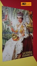 LA REGINA ELISABETTA - POSTER - Immagine foto morte regno unito uk reali megan