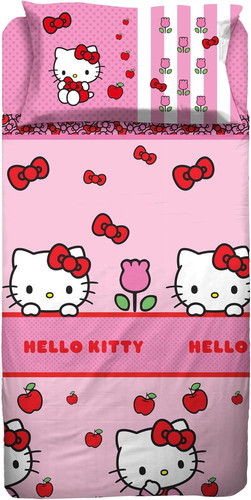 Hello kitty set lenzuola - kitty,,