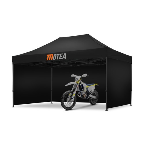 Gazebo 3x4 4 pareti - 3x4,5m,