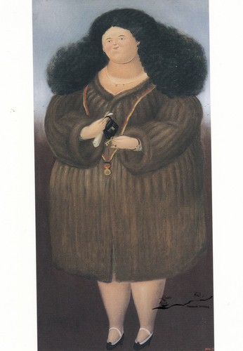 Cartolina fernando botero - cartolina:,