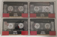 Lotto 4x TDK AR 60 80 90 100