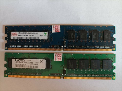 Memoria ram ddr2 2gb 2x1gb - memoria,
