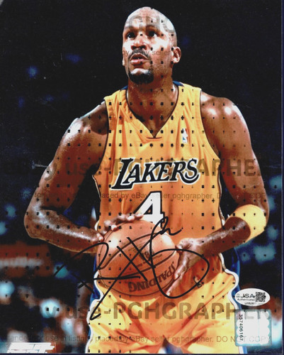 Ron harper autografato firmato - harper,