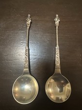 Antica coppia di cucchiai