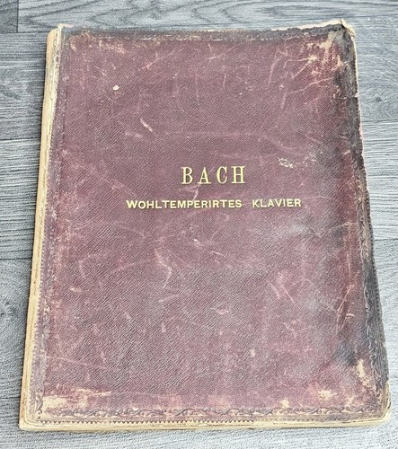 Pianoforte vintage 1899 bach - vintage,