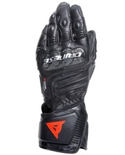 GUANTI MOTO GLOVES DAINESE CARBON 4 LONG SPORT RACING BLACK NERO  TG M