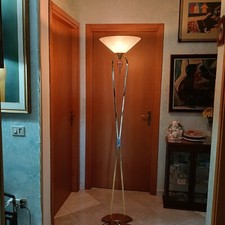 piantana in ottone con