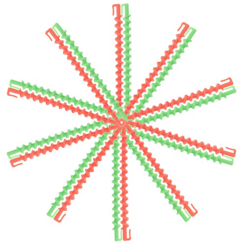 Pcs bigodini spirale per - 22,