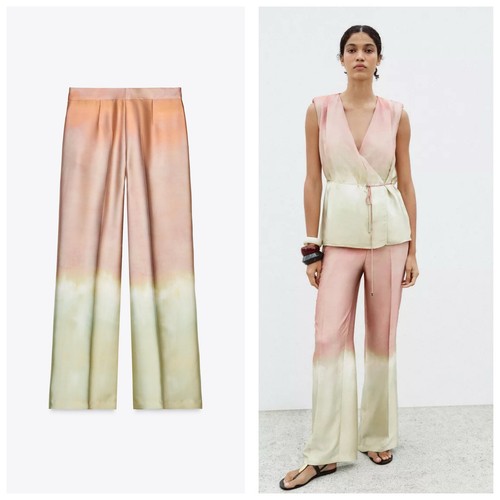 Nwt zara satin ombre straight - nwt,