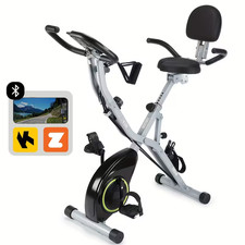 Cyclette pieghevole 1 con - pieghevole,