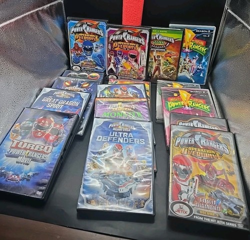 Power ranger dvds lot - ranger,