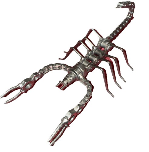 Steampunk scorpione scrivania - steampunk,