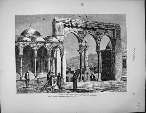 Stampa antica 1498 palestina - stampa, *1498