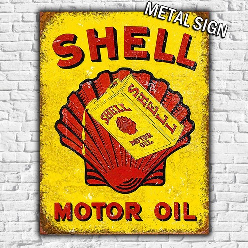 Shell insegna olio motore - insegna,