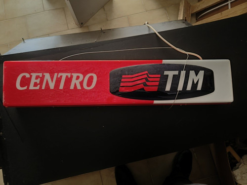 Insegna centro tim - tim, "