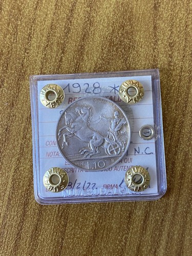 Moneta regno italia - italia, biga