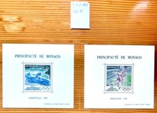 OLYMPICS Albertville/Barcellona 1992 - MONACO. **NHM