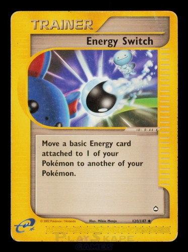 Pokemon card energy switch - energy,