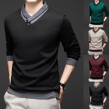 Pullover in Pile Uomo Maglione