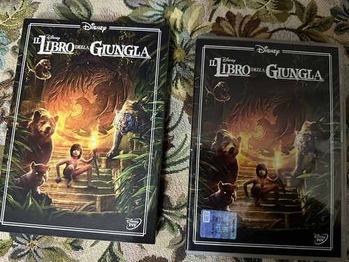 Dvd libro della giungla - libro,